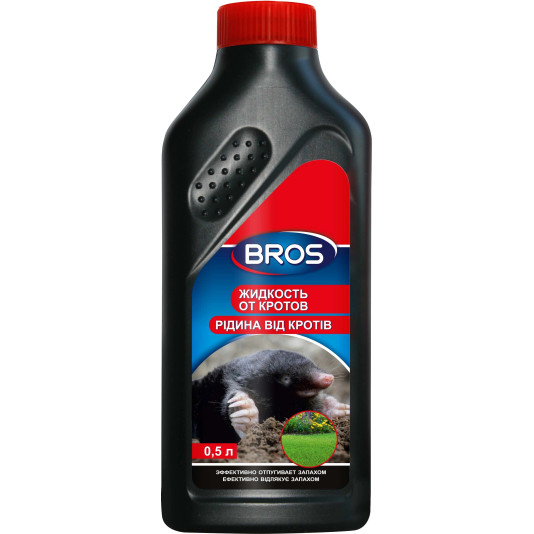 Рідина для відлякування кротів Bros, 500 мл