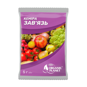 Кеміра Зав'язь, добрива для кімнатних рослин, 5 г, Organic Planet