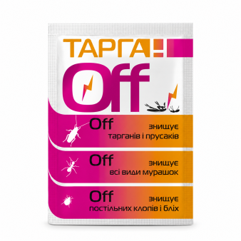 Тарган ОFF, розчинний порошок від тарганів, 2 г Тарган ОFF, розчинний порошок від тарганів, 2 г