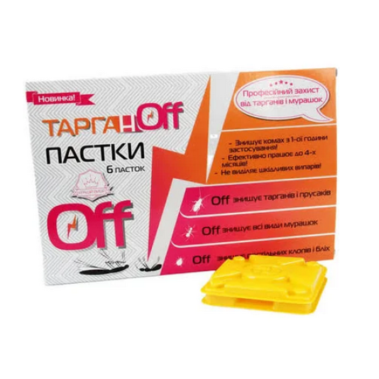 Ловушка для тараканов и муравьев ТарганOFF, 6 дисков Ловушка для тараканов и муравьев ТарганOFF, 6 дисков