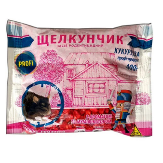 Щелкунчик, зернова приманка з ароматом кукурудзи, 400 г