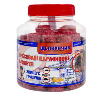 Щелкунчик брикеты от грызунов сыр (красный), 320 г