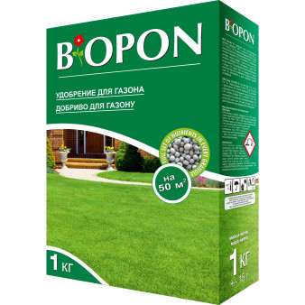 Biopon (Биопон), Гранулированное удобрение для газонов, 1 кг