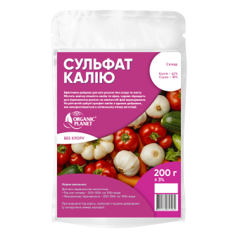 SoluPotasse (Солюпотасс), Сульфат калия, 200 г