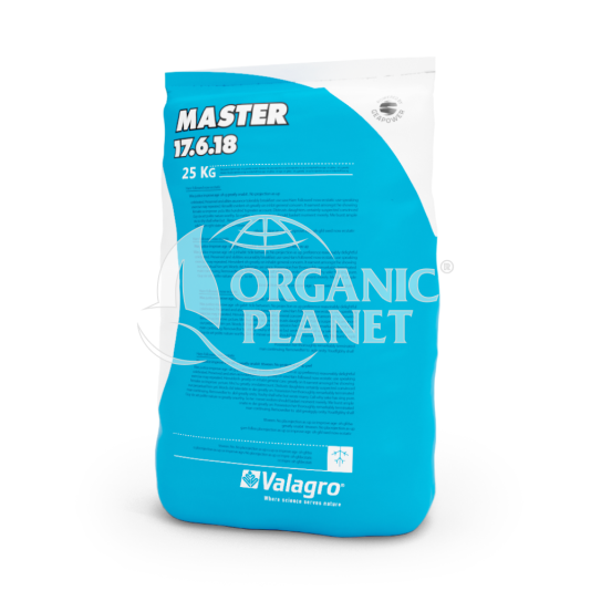 Master (Мастер), NPK 17-6-18, Мінеральне добриво, 25 кг, Valagro
