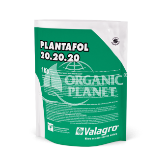 Plantafol (Плантафол), NPK 20-20-20, Мінеральне добриво, 1 кг, Valagro