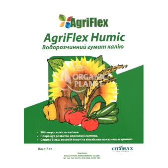 AgriFlex Humic Total, водорозчинний гумат калію, 1 кг, CityMax