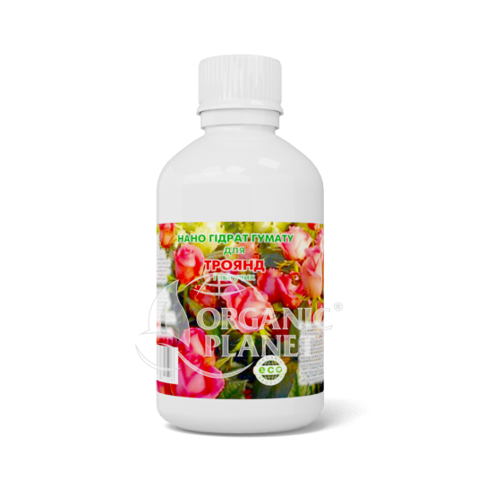 Минеральное удобрение Гумат для Роз, 100 мл