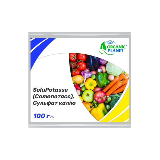 SoluPotasse (Солюпотасс), Сульфат калия, 100 г