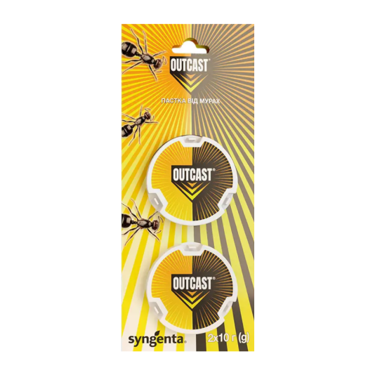 Средство от муравьев, приманка-ловушка 2 ловушки в упаковке, Outcast, Syngenta