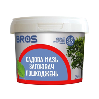 Мазь садова для загоєння ушкоджень Еко-Дерма 350 мл, BROS