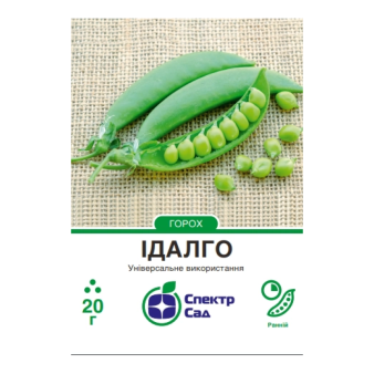 Горох Ідалго F1, 20 г в уп., Syngenta Горох Ідалго F1, 20 г в уп., Syngenta