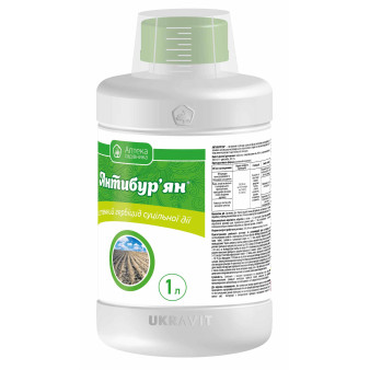 Антибур’ян р.к., 1 л, системний гербіцид суцільної дії проти широкого спектра бур’янів, Укравіт