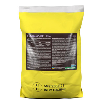 Инферно в.г., 25 кг, контактный фунгицид с побочным акарицидным эффектом, Укравит