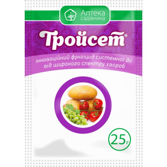 Тройсет в.г., 25 г , трьохкомпонентний фунгіцид системної дії, Укравіт Тройсет в.г., 25 г , трьохкомпонентний фунгіцид системної дії, Укравіт