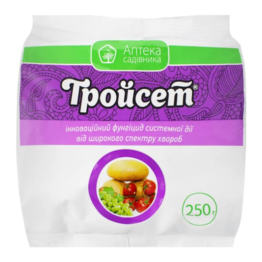 Тройсет в.г., 250 г , трьохкомпонентний фунгіцид системної дії, Укравіт