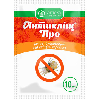 Антикліщ Про к.е., 10 мл, акарицид контактної дії, Укравіт Антикліщ Про к.е., 10 мл, акарицид контактної дії, Укравіт
