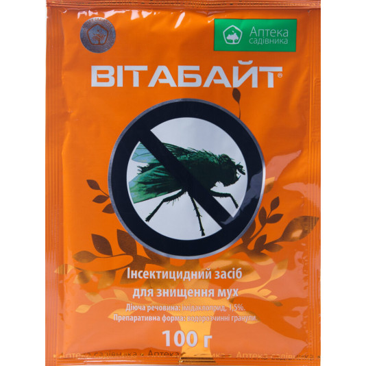 Витабайт в.г., 100 г, инсектицидная приманка, Укравит