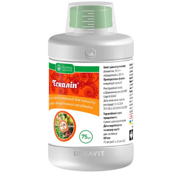 Ескаліп к.с., 75 мл, інсекто-акарицид, Укравіт Ескаліп к.с., 75 мл, інсекто-акарицид, Укравіт