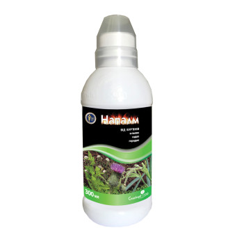 Напалм р.к., 300 мл, системный гербицид сплошного действия, Семейный сад