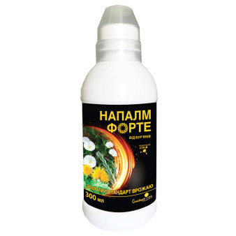 Напалм Форте р.к., 300 мл, системний гербіцид суцільної дії, Сімейний сад