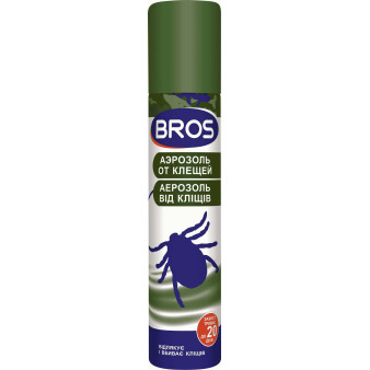 Аерозоль від кліщів, 90 мл, Bros