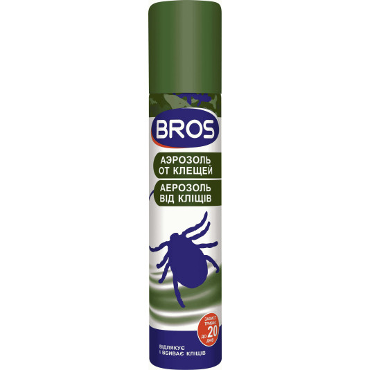 Аерозоль від кліщів, 90 мл, Bros