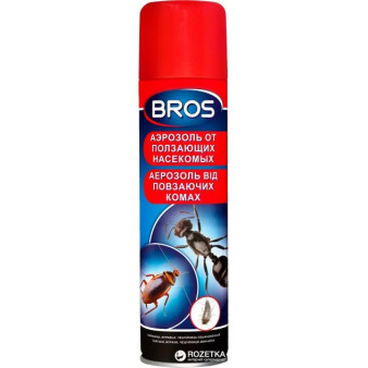 Аерозоль від повзучих комах, 400 мл, Bros