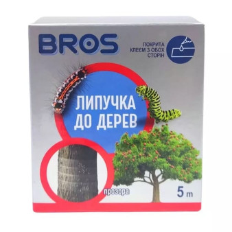 Клейкий пояс для дерев, 5 м, Bros