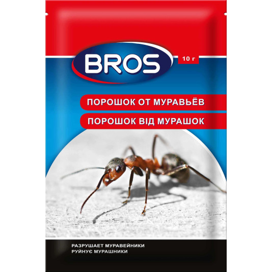 Порошок от муравьев, 10 г, Bros