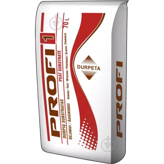 Професійний торф’яний субстрат для посіву PROFIMIX 1, 70 л, Durpeta