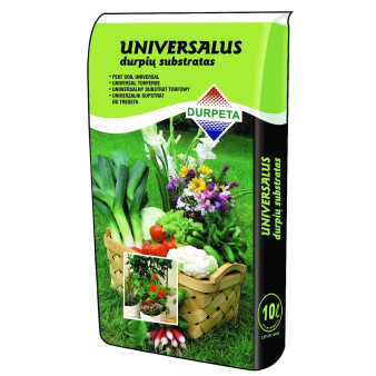 Универсальная торфосмесь, 10 л, Durpeta