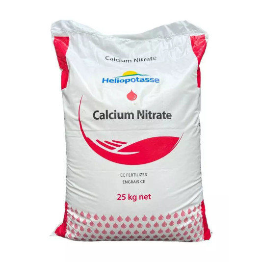 Кальциевая селитра (нитрат кальция), гранулированное минеральное удобрение, Heliopotasse, 25 кг Кальциевая селитра (нитрат кальция), гранулированное минеральное удобрение, Heliopotasse, 25 кг