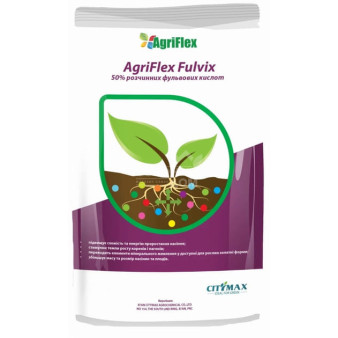 AgriFlex Fulvix, розчинні фульвові кислоти, 5 кг, CityMax AgriFlex Fulvix, розчинні фульвові кислоти, 5 кг, CityMax