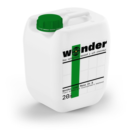 Wonder Leaf Mono Zn 8, жидкое удобрение, 20 л