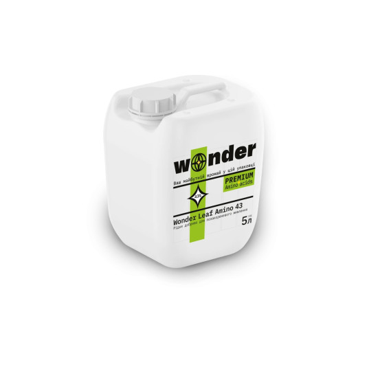 Wonder Leaf Amino 43, рідке добриво, 5 л Wonder Leaf Amino 43, рідке добриво, 5 л