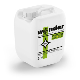 Wonder Leaf Amino 43, жидкое удобрение, 20 л