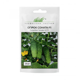 Огірок Соната F1 бджолозапильний, 20 шт