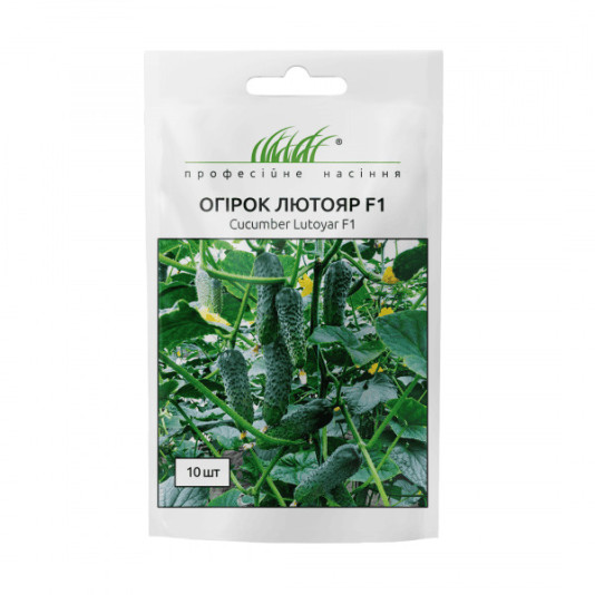 Огірок Лютояр F1 самозапильний, 10 шт