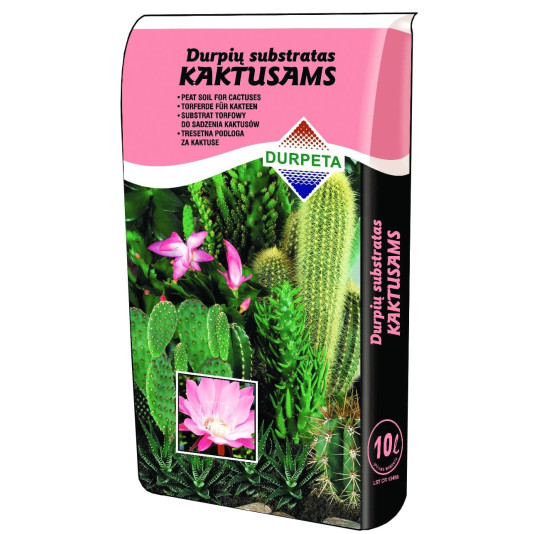 Торфосуміш для кактусів 10 л, Durpeta