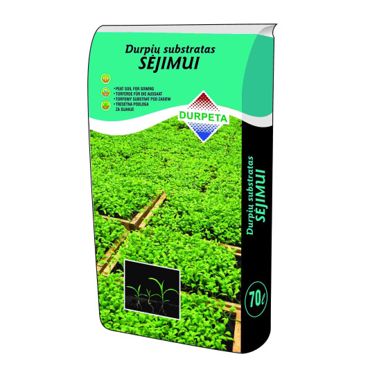 Торфосуміш для посіву 70 л, Durpeta