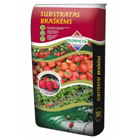 Торфосуміш з перлітом для полуниці 50 л, Durpeta
