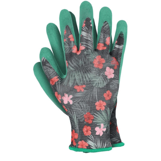 Садові робочі рукавички з латексом, 1 пара