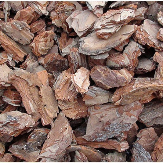 Кора соснова велика фракція (50-80 мм), 50 л