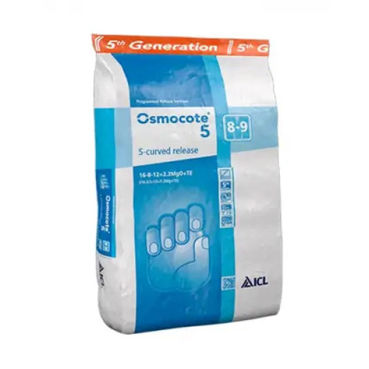 Osmocote (Осмокот) S-Curved, 16-8-12 (8-9M), 25 кг, ICL