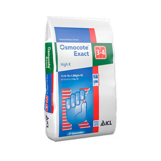 Osmocote (Осмокот) High K, 12-8-19 (3-4М), 25 кг, ICL