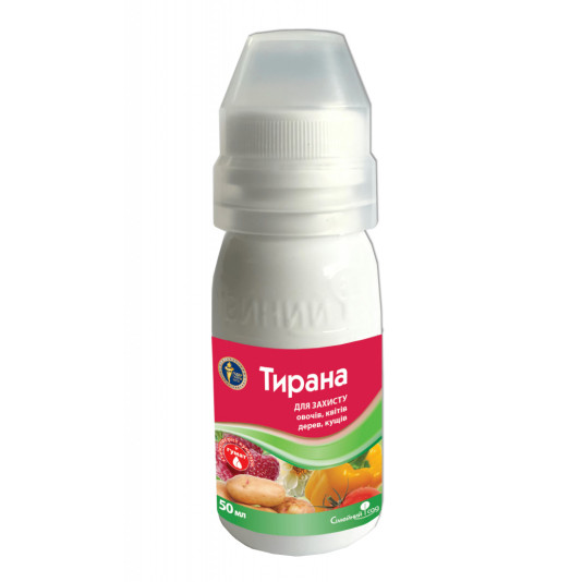 Тирана, 50 мл, двокомпонентний протруйник, Сімейний Сад