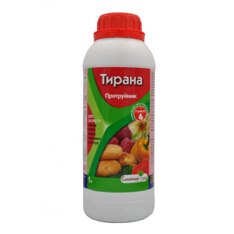 Тирана, 1 л, двокомпонентний протруйник, Сімейний Сад