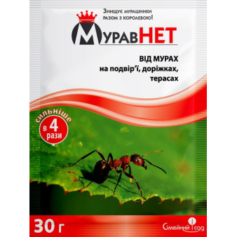 МуравНЕТ, 30 г, контактный инсектицид для борьбы с муравьями, Семейный Сад