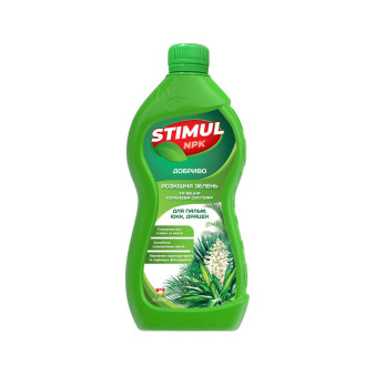STIMUL NPK 45-10-25, удобрение минеральное для пальм, фикусов, юкк, драцен, 310 мл